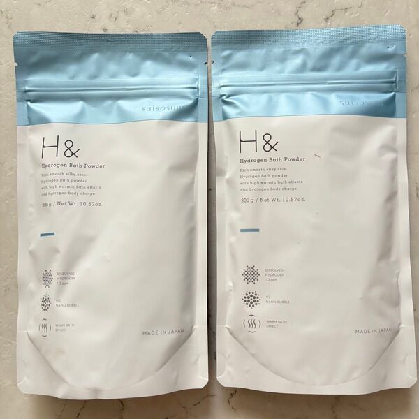 H& アッシュアンド 水素入浴剤 300g 2個 セット