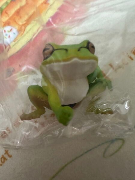 かえるりきし 蛙力士 はっけよいフィギュア 小結アマガエル① 蛙 カエル 相撲 かえる 生物フィギュア