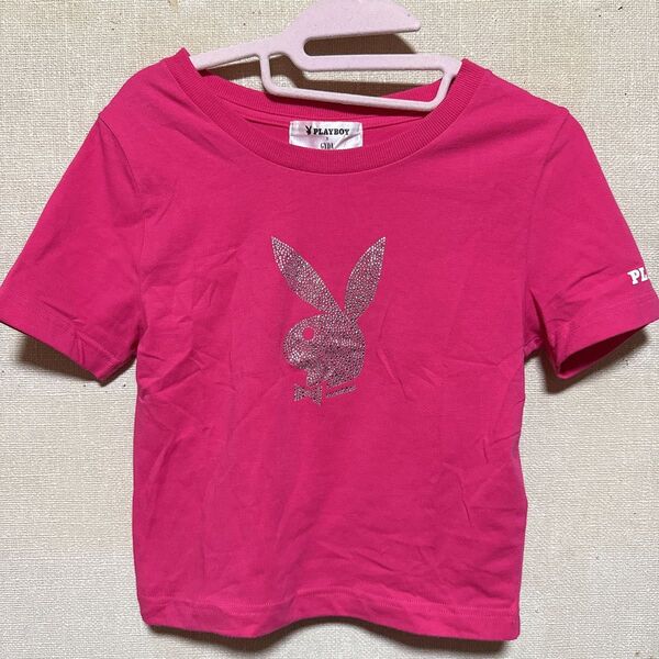 PLAYBOY×GYDA BijouショートTシャツ
