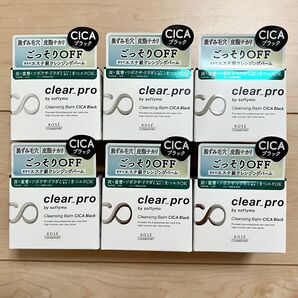 コーセー ソフティモ クリアプロ クレンジングバーム ブラック 90g×6
