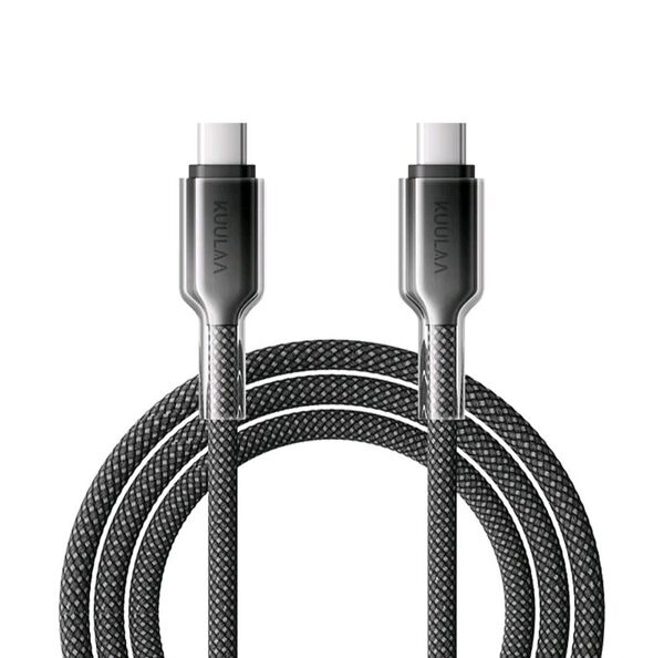 KUULAA USB C ケーブル - USB タイプ C ケーブル PD 60W 高速充電器コード 0.5m