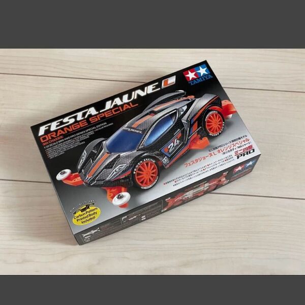 タミヤ ミニ四駆 フェスタジョーヌ L オレンジSP(ポリカボディ/MAシャーシ)未組立新品