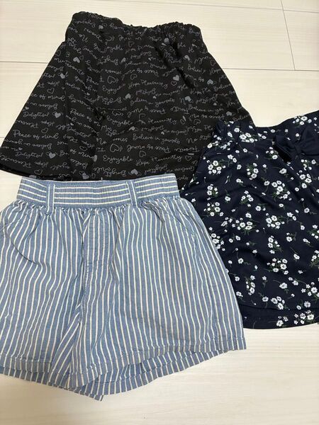 女の子服 ズボン 140㎝ 夏服 美品 キッズ服 女の子 スカート140