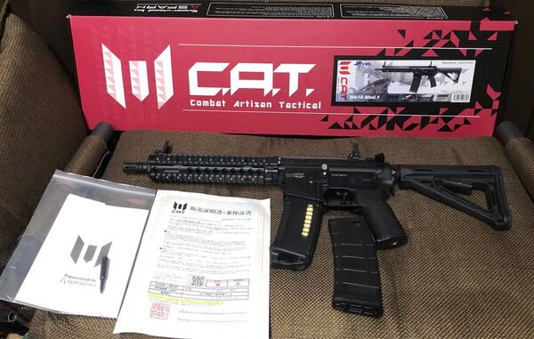 世界300挺限定 C.A.T. Mk18 mod.1 電動ガン 機械式プリコック 実物マグプル カスタム SPARK 米軍