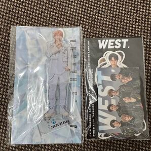 WEST. 中間淳太 アクスタ ステッカー