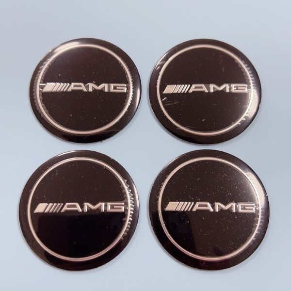 メルセデスベンツ ベンツ AMG amg ホイールセンターキャップ アルミステッカー カバー アクセサリー 4枚セット