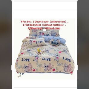 スティッチ 寝具4点セットシングル 新品未使用