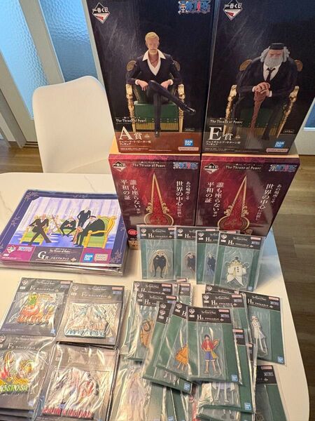 【新品未開封】一番くじ ワンピース The Throne of Power A.E.ラストワン×2 おまけ大量