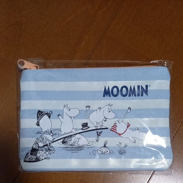 【未使用】MOOMIN ムーミン フラット ポーチ