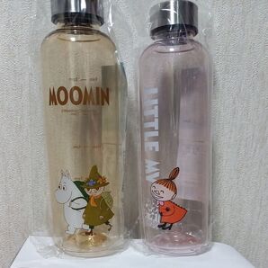 【未使用】 ムーミン タイムマーカー付き ウォーターボトル 500ml