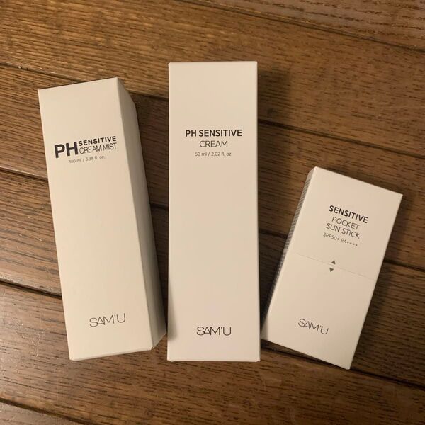 SAM'U PHセンシティブシリーズ3点セット