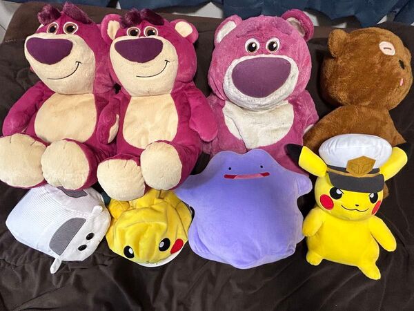 ぬいぐるみ まとめ売り ポケモン トイストーリー ミニオン ピカチュウ