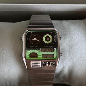 【未使用】シチズン アナデジテンプ 鉄道開業150周年記念山手線E235系モデル【新品】