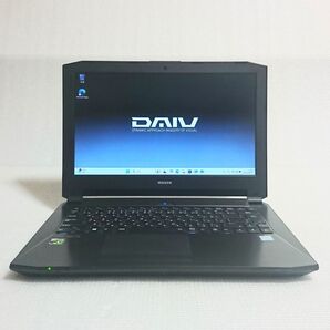 DAIV ゲーミングノートPC / core i7-7700HQ / GeForce GTX 1050 / SSD + HDD