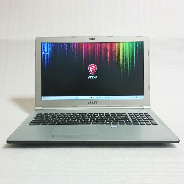 MSI ゲーミングノートPC / core i7-7700HQ / GeForce MX150 / SSD + HDD