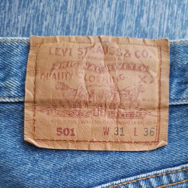Levi's 501 デニムパンツ W31 L36 ライトブルー