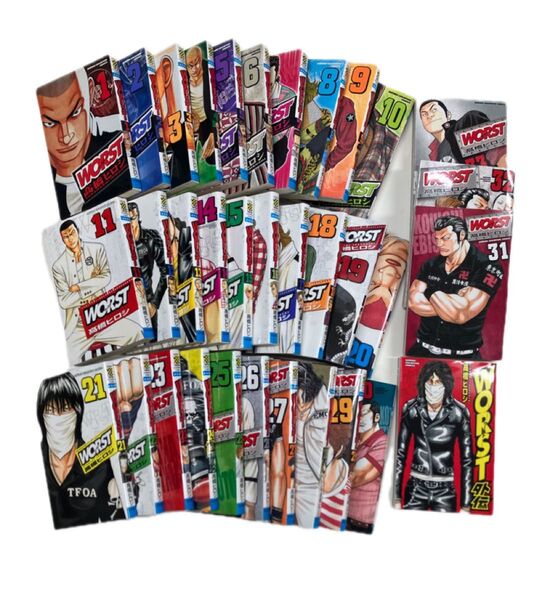 WORST・ワースト・全33巻全巻 外伝付き 漫画 マンガ 全巻セット コミック