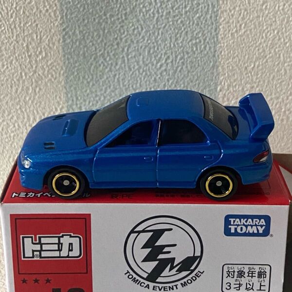 トミカ スバルインプレッサWRX type RA STI Version V Limited イベントモデル16