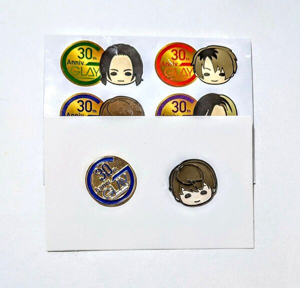 GLAY 30th Anniversary ピンズセット賞 エンタメくじ JIRO