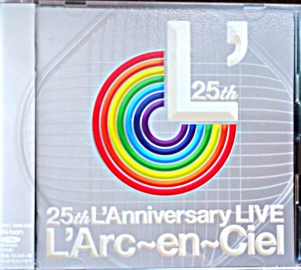 L'Arc~en~Ciel/25th LAnniversary LIVE (通常仕様) CD2枚組 帯付き 美品