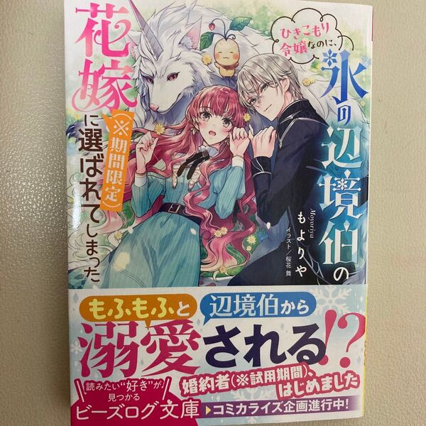 ひきこもり令嬢なのに、氷の辺境伯の花嫁〈※期間限定〉に選ばれてしまった (ビーズログ文庫 も-2-03) もよりや/著