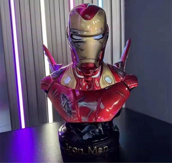 アイアンマン バスト 胸像 ダメージVer. フィギュア IRON MAN
