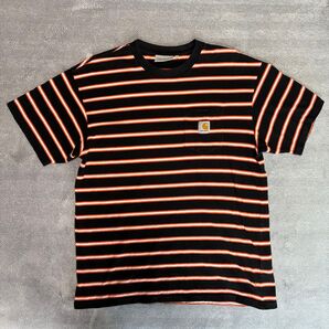 carhartt カーハート ボーダーTシャツ M