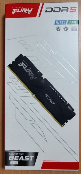 Kingston FURY Beast DDR5 16GB 5200MHz KF552C40BB-16-SP