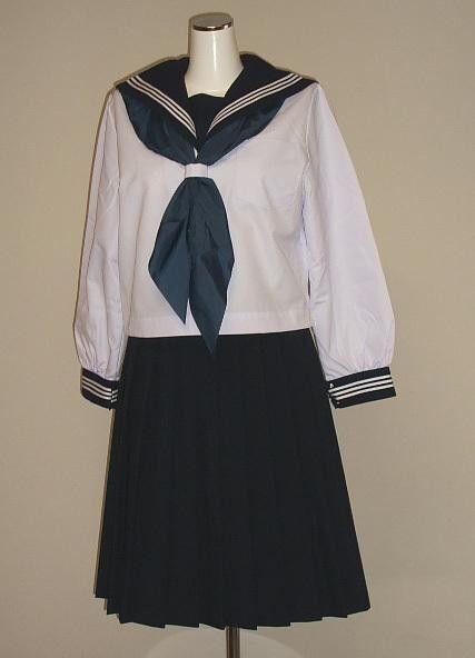 フジヨット 夏長袖セーラー服セット(本格的)17B超大きいサイズ セーラー服