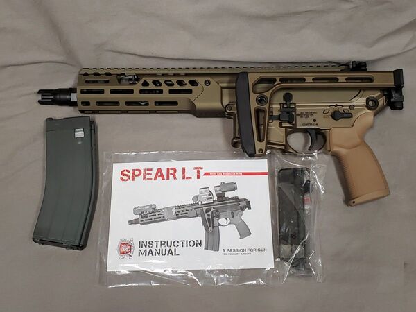 刻印入り APFG SPEAR LT 9in SBR GBB JP.Ver