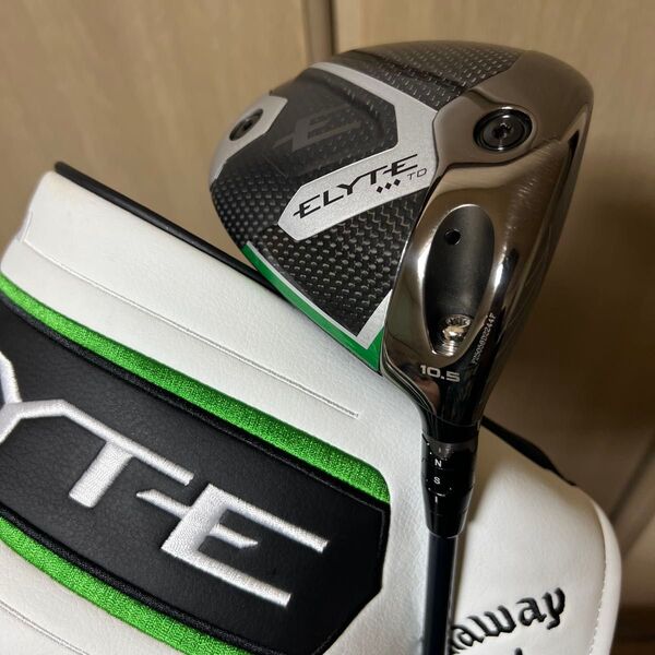 中古 キャロウェイ Callaway エリート ELYTE トリプルダイヤ TD ドライバー 10.5° 純正シャフト 5S