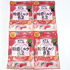 ☆ 特濃ミルク8.2 濃香いちご 75g UHA味覚糖