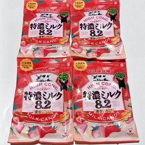 特濃ミルク8.2 濃香いちご 75g UHA味覚糖