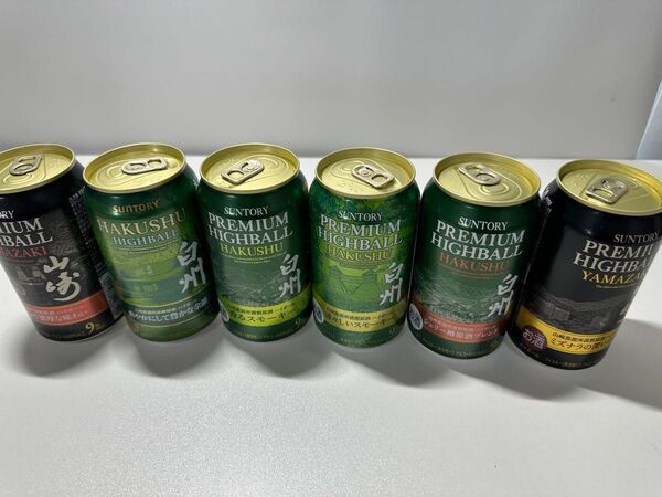 SUNTORY サントリー プレミアムハイボール缶 終売品 プレミアムハイボール山崎 白州 セット