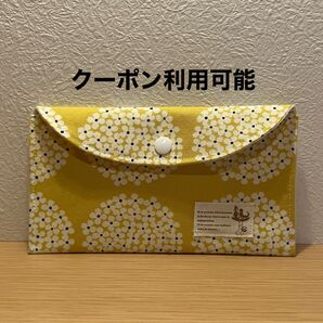 マルチケース 通帳ケース ハンドメイド 北欧テイスト flower 花柄
