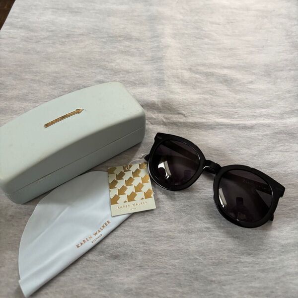 Karen Walker カレンウォーカー サングラス SUPER DUPER ブラック