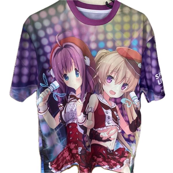 蒼の彼方のフォーリズムspriteLIVE 2017フルグラフィックTシャツ