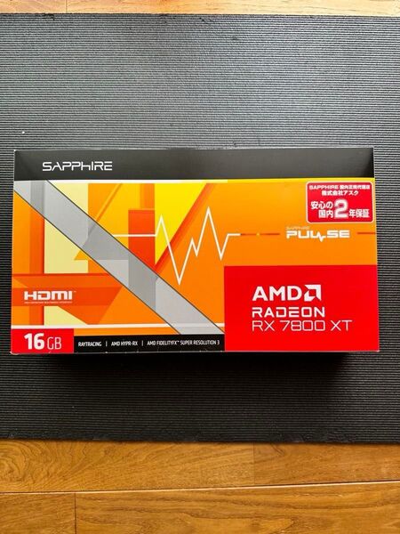 SAPPHIRE PULSE RADEON RX 7800 XT 16GB