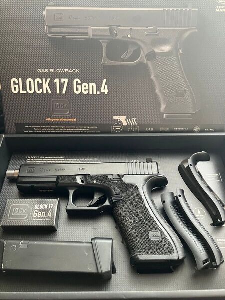 東京マルイ glock17 gen4 内部、外装 カスタム品 ガスブロ