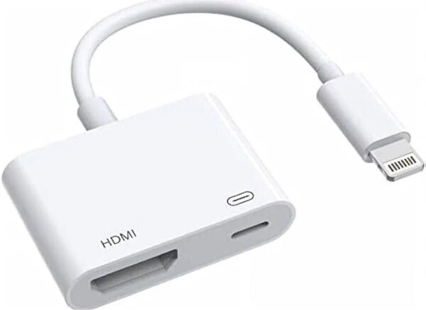 MFi認証 iPhone hdmi変換ケーブル ライトニング 設定不要 APP不要 給電不要 1080PフルHD