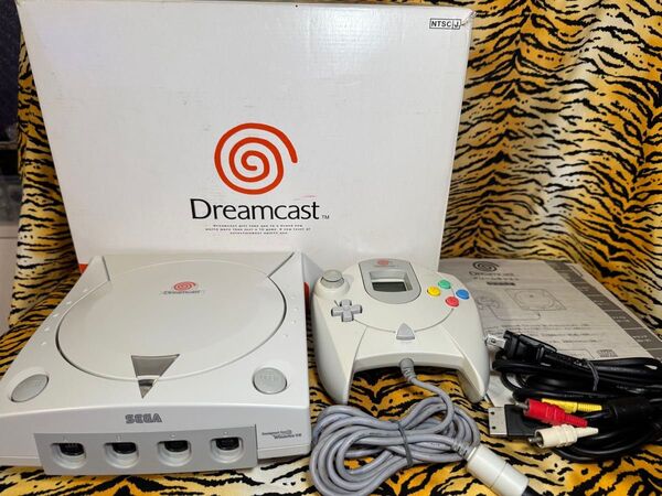 ゲーム出来ます ドリームキャスト コントローラー ビジュアルメモリ 箱 説明書
