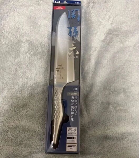 関孫六 三徳包丁 165mm ステンレス単層材 匠創 日本製!
