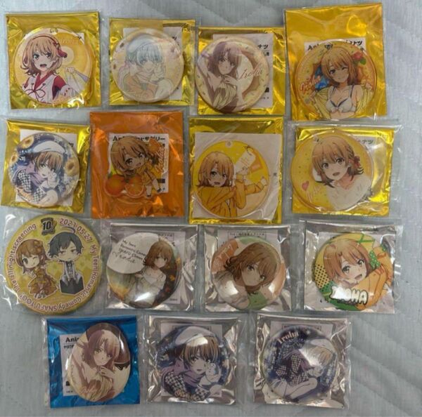 やはり俺の青春ラブコメはまちがっている 一色いろは 缶バッジ アクリルキーホルダー まとめ売り