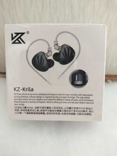 【新品】 KZ Krila 1DD+1BA リケーブル可能イヤホン