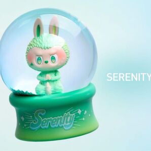 LABUBU Big into Energy CRYSTAL BALL 緑 Green popmart ポップマート ラブブ