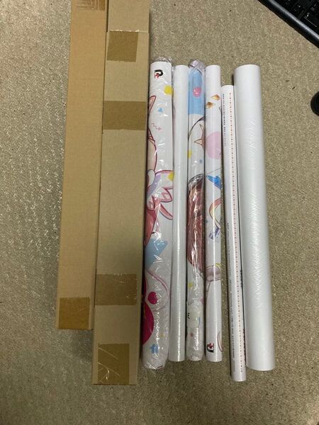 まちカドまぞく B2告知ポスター全8種コンプリート 無印2丁目Blu-ray
