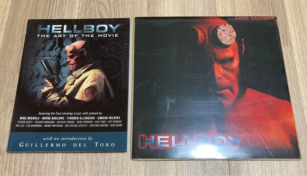 洋書 HELLBOY THE ART OF THE MOVIE + HELLBOY 2005 CALENDER