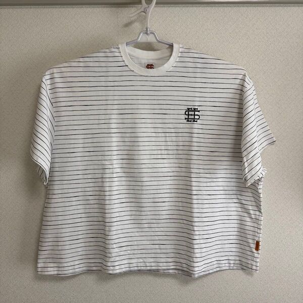 『別注』SEE SEE X URBS SUPER BIG FLAT SSBOADER Tシャツ Mサイズ ボーダー