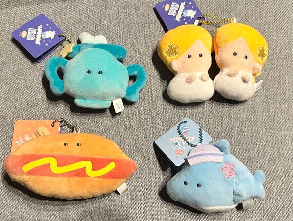 つぶらな瞳の星座、マリン、ファーストフード マスコット