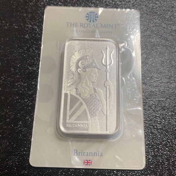 銀貨 99.9% 純銀 公式 限定 シルバーバー ブリタニア ユニオンフラッグ ポセイドン アテナ イギリス 英国 ロイヤルミント